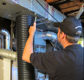 Duct cleaning inspection