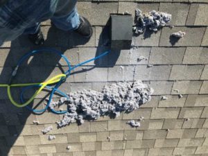 Apex cleaning-dryer-vent-on-rooftop